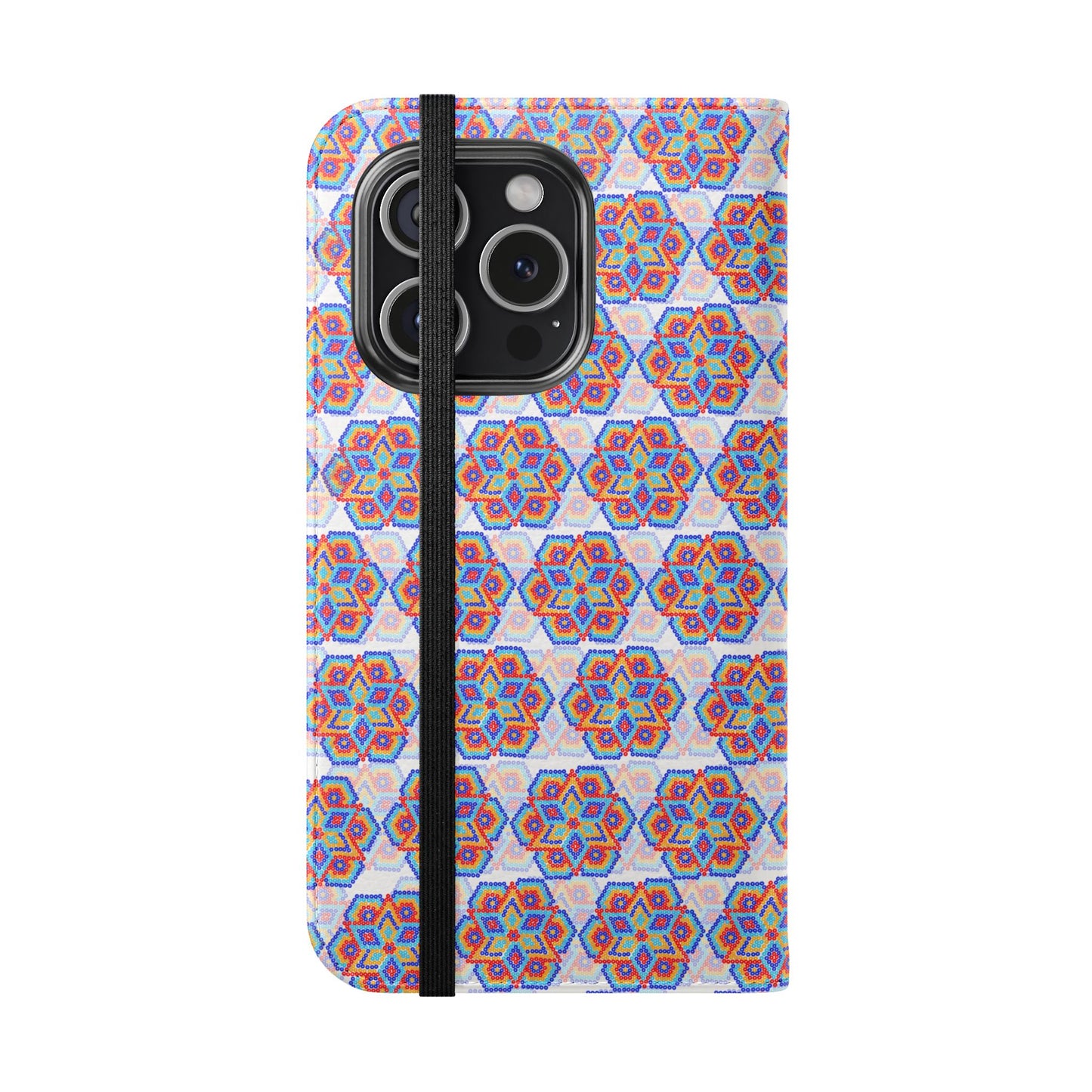 Corazón Huichol Flip Cases