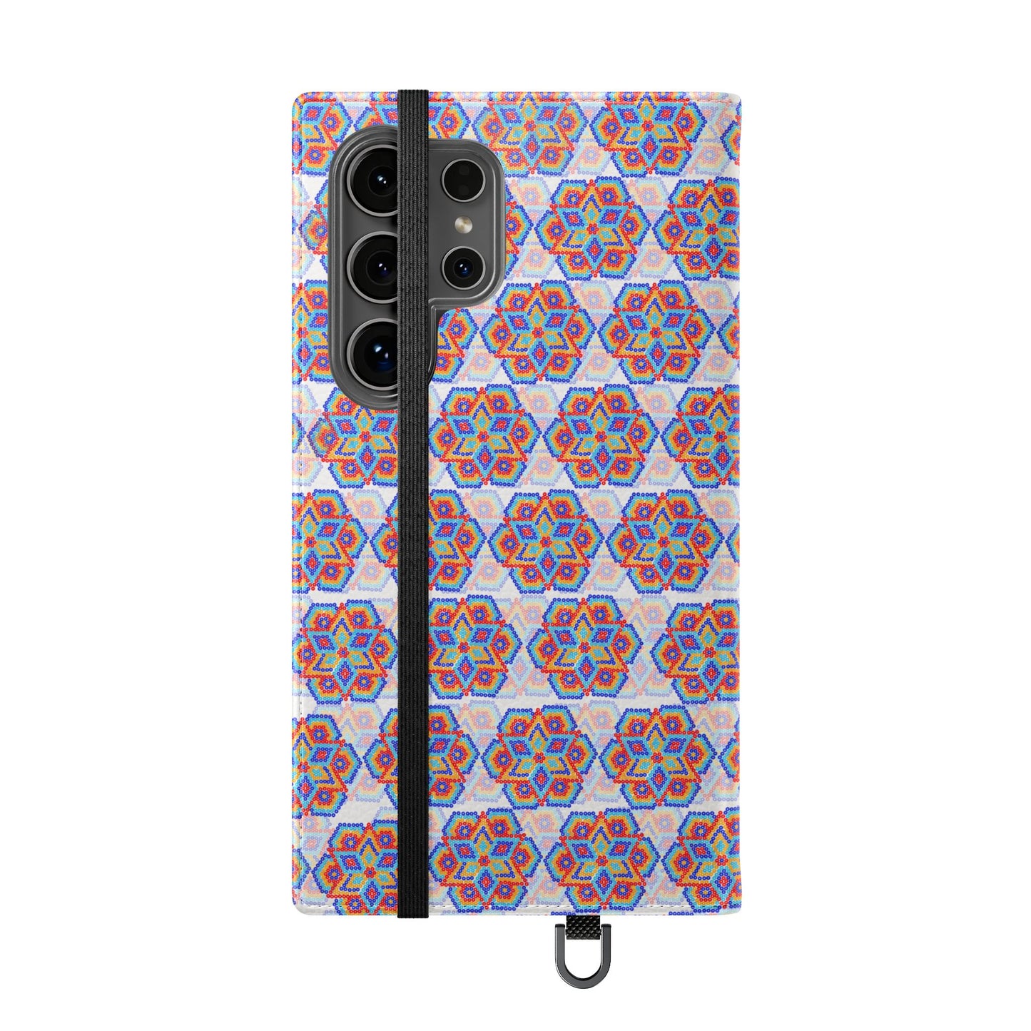 Corazón Huichol Flip Cases