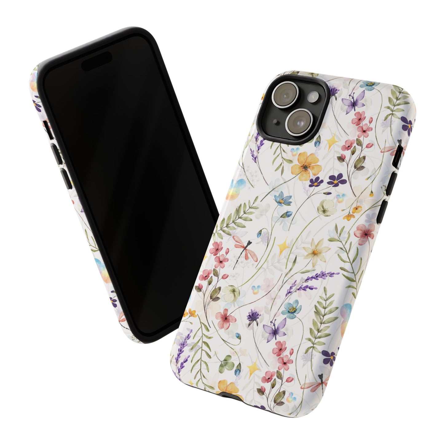 Floral Mickey Mouse Watercolor Design