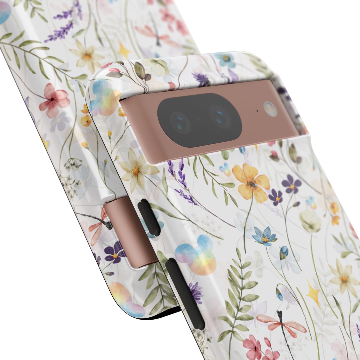 Floral Mickey Mouse Watercolor Design