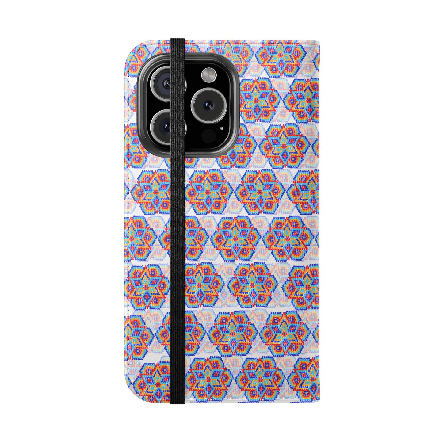 Corazón Huichol Flip Cases