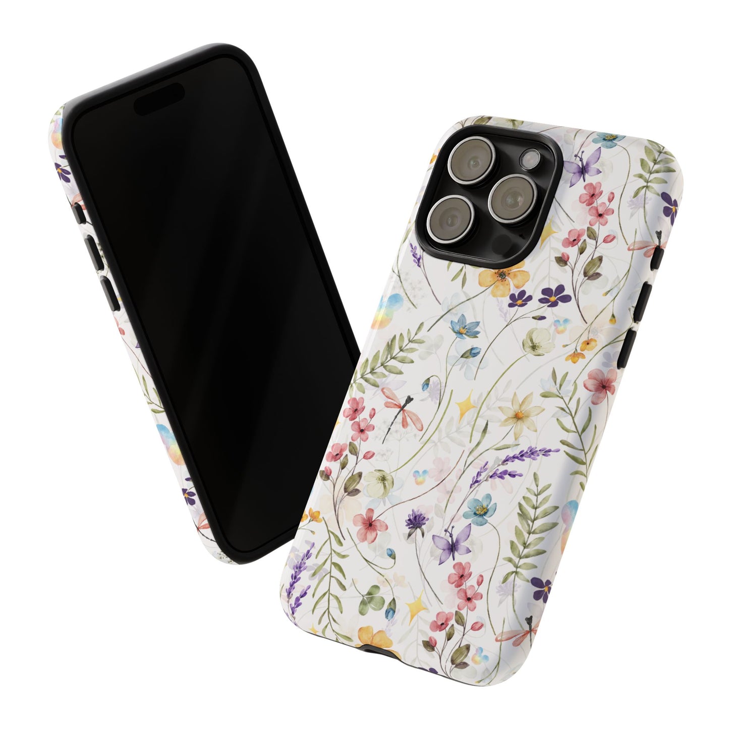 Floral Mickey Mouse Watercolor Design