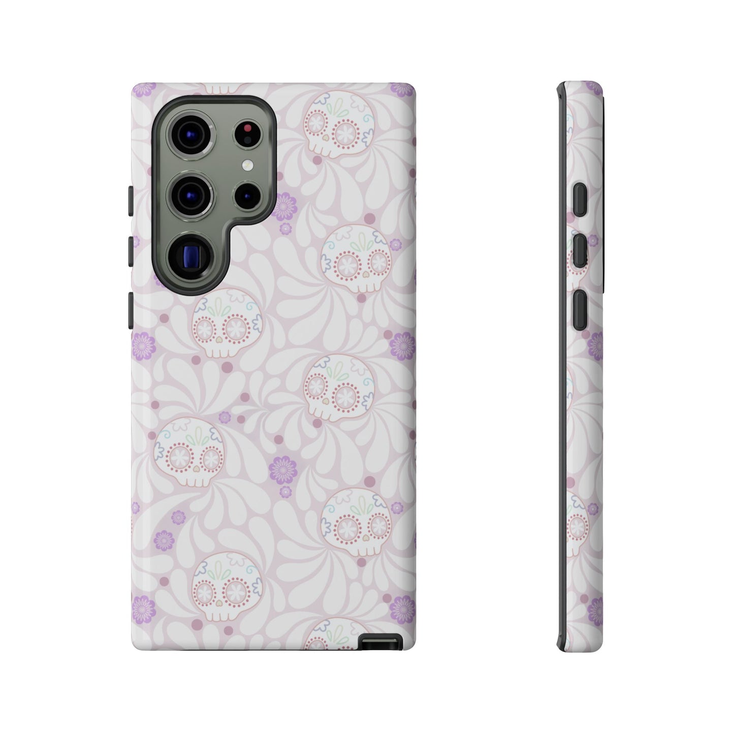 Corazón de Calavera Phone Case