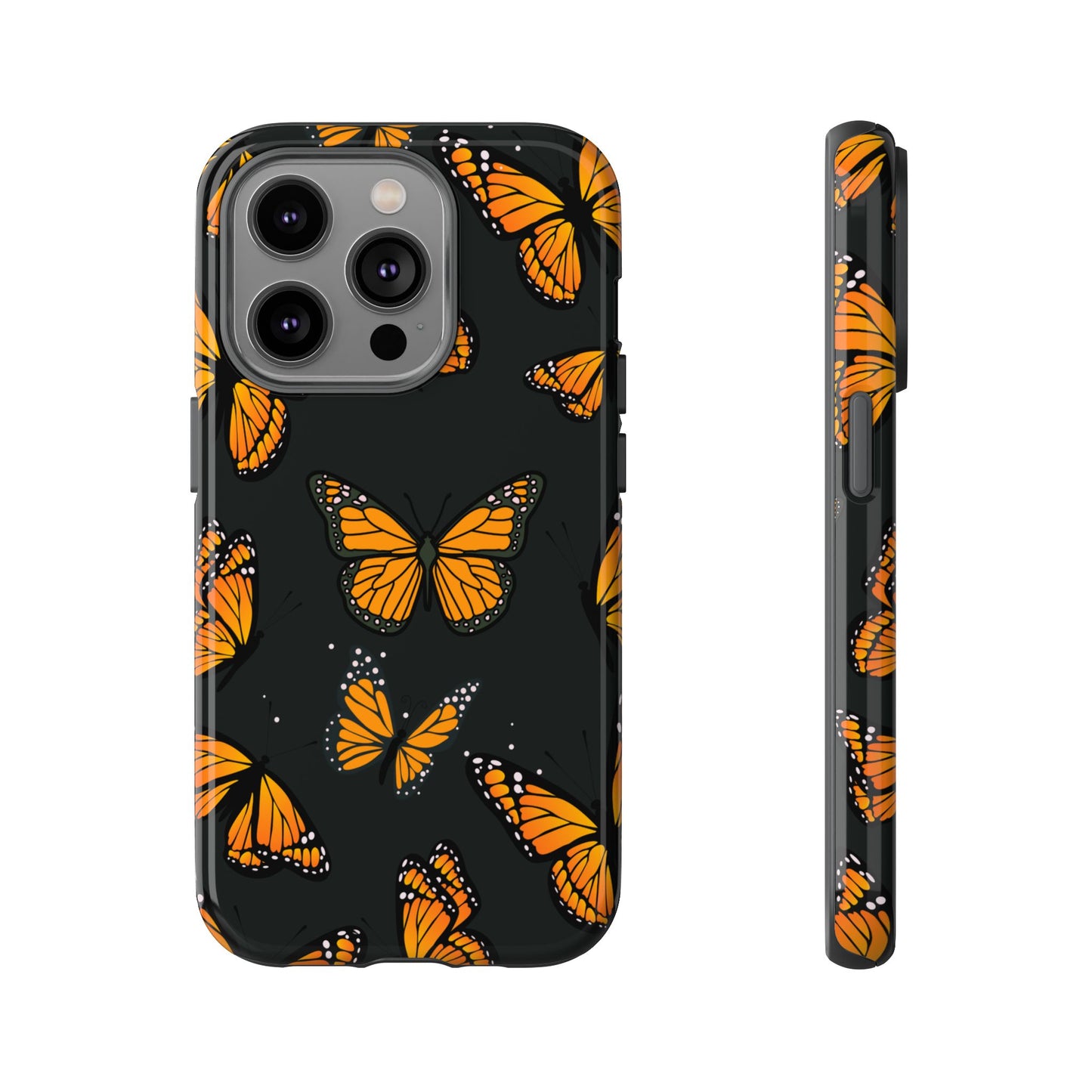 Noir Butterfly Tough Cases