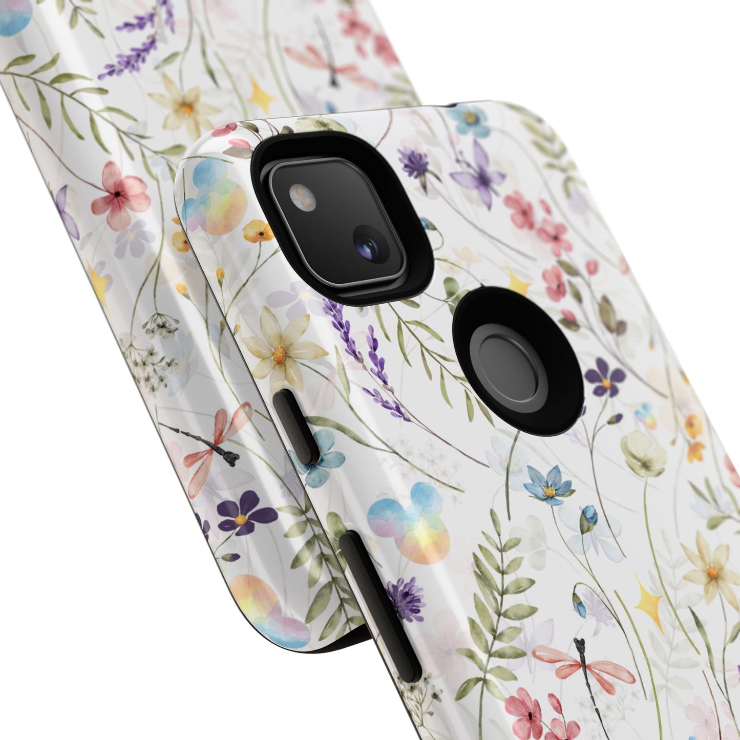 Floral Mickey Mouse Watercolor Design