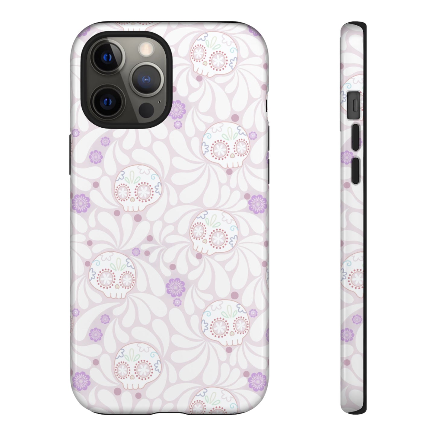 Corazón de Calavera Phone Case