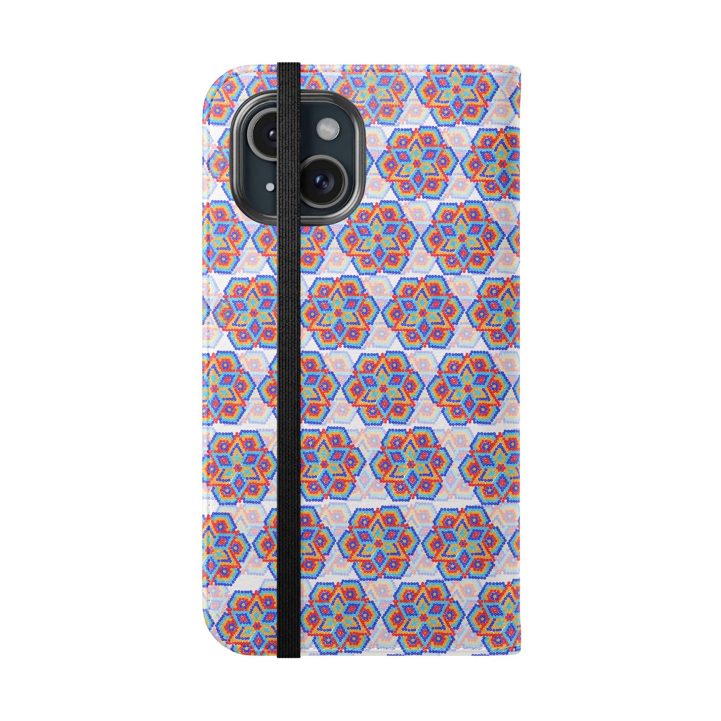 Corazón Huichol Flip Cases