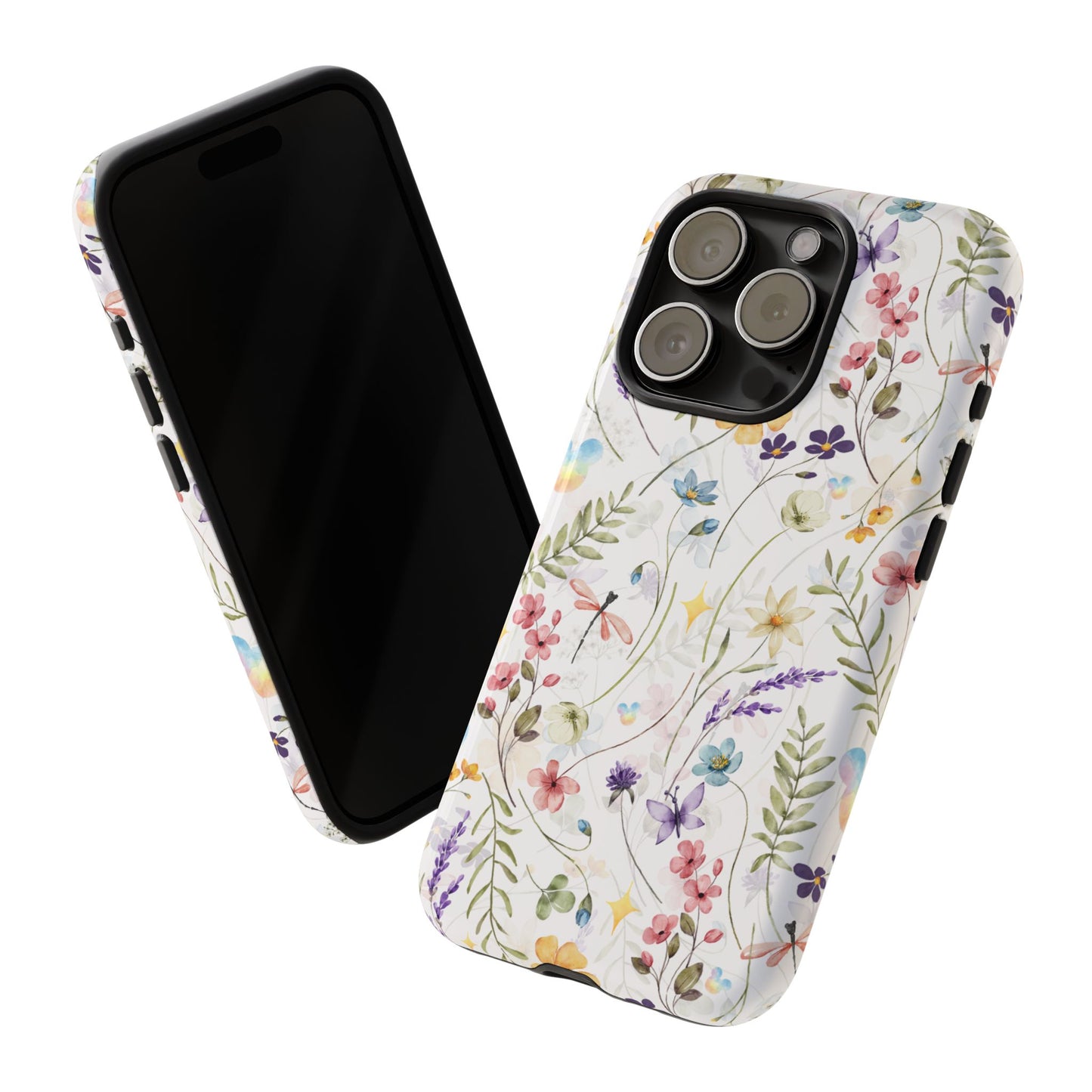 Floral Mickey Mouse Watercolor Design