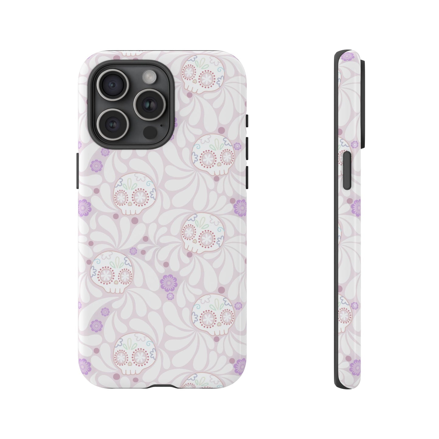Corazón de Calavera Phone Case