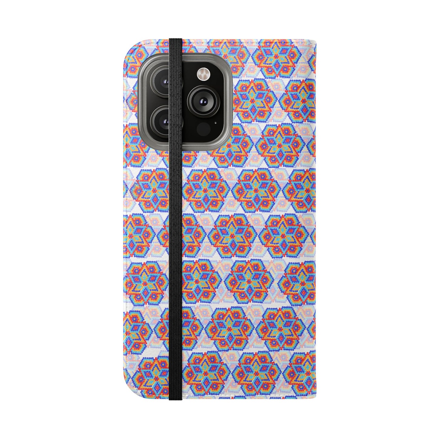 Corazón Huichol Flip Cases