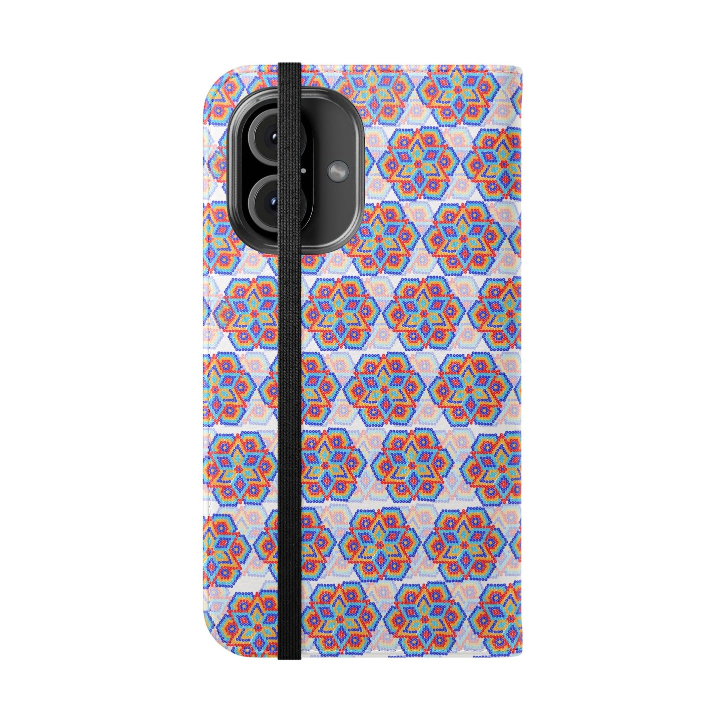 Corazón Huichol Flip Cases