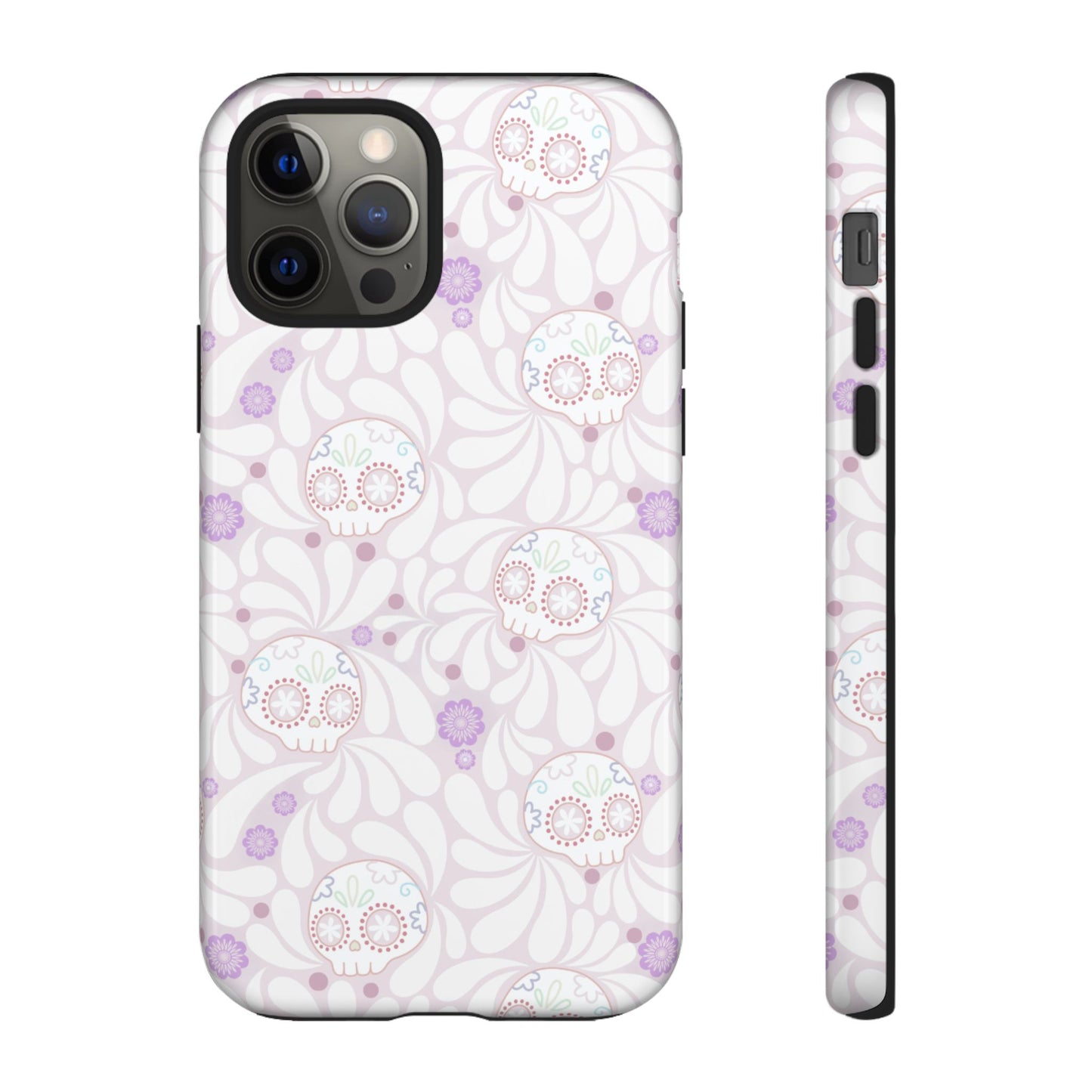 Corazón de Calavera Phone Case
