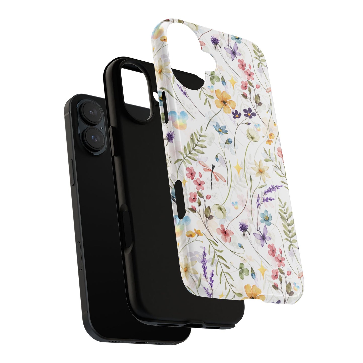 Floral Mickey Mouse Watercolor Design