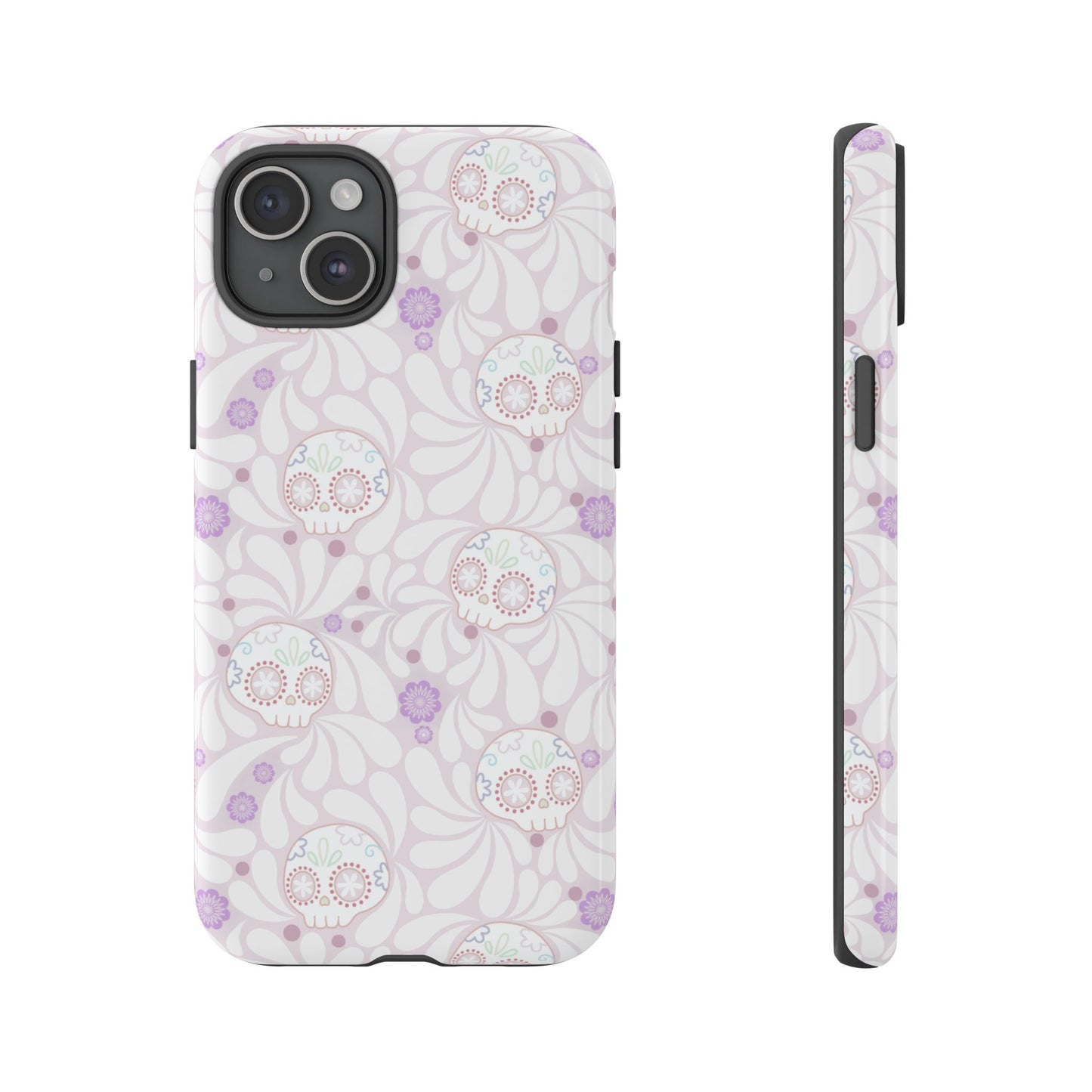 Corazón de Calavera Phone Case