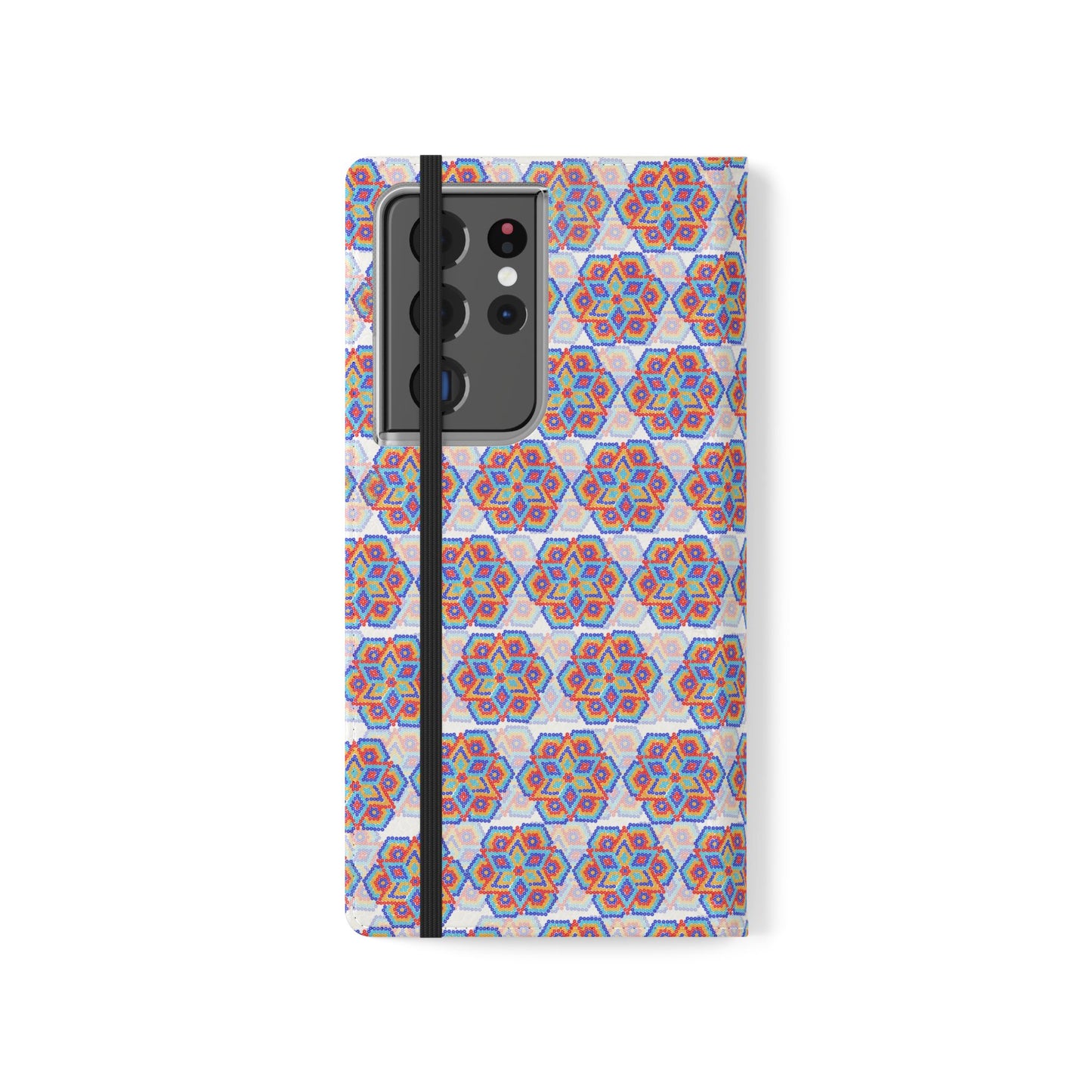 Corazón Huichol Flip Cases