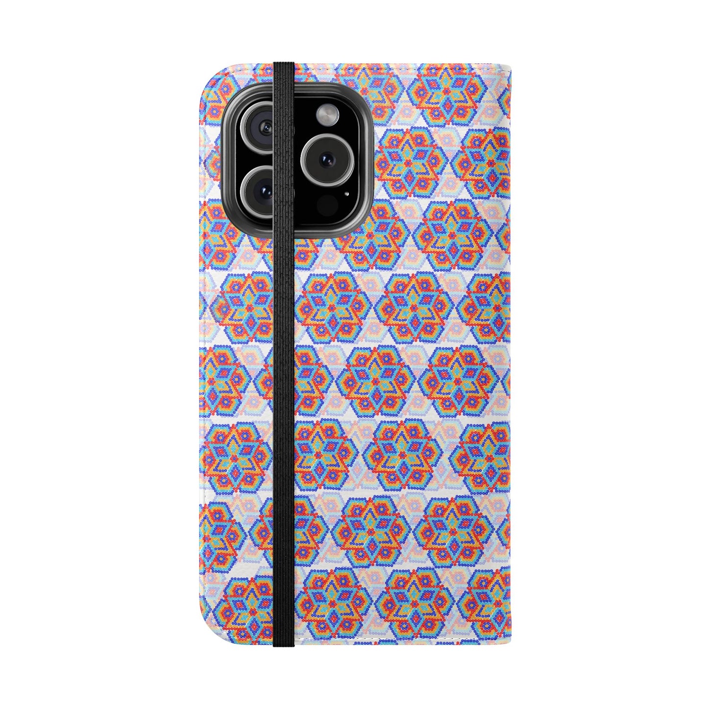 Corazón Huichol Flip Cases