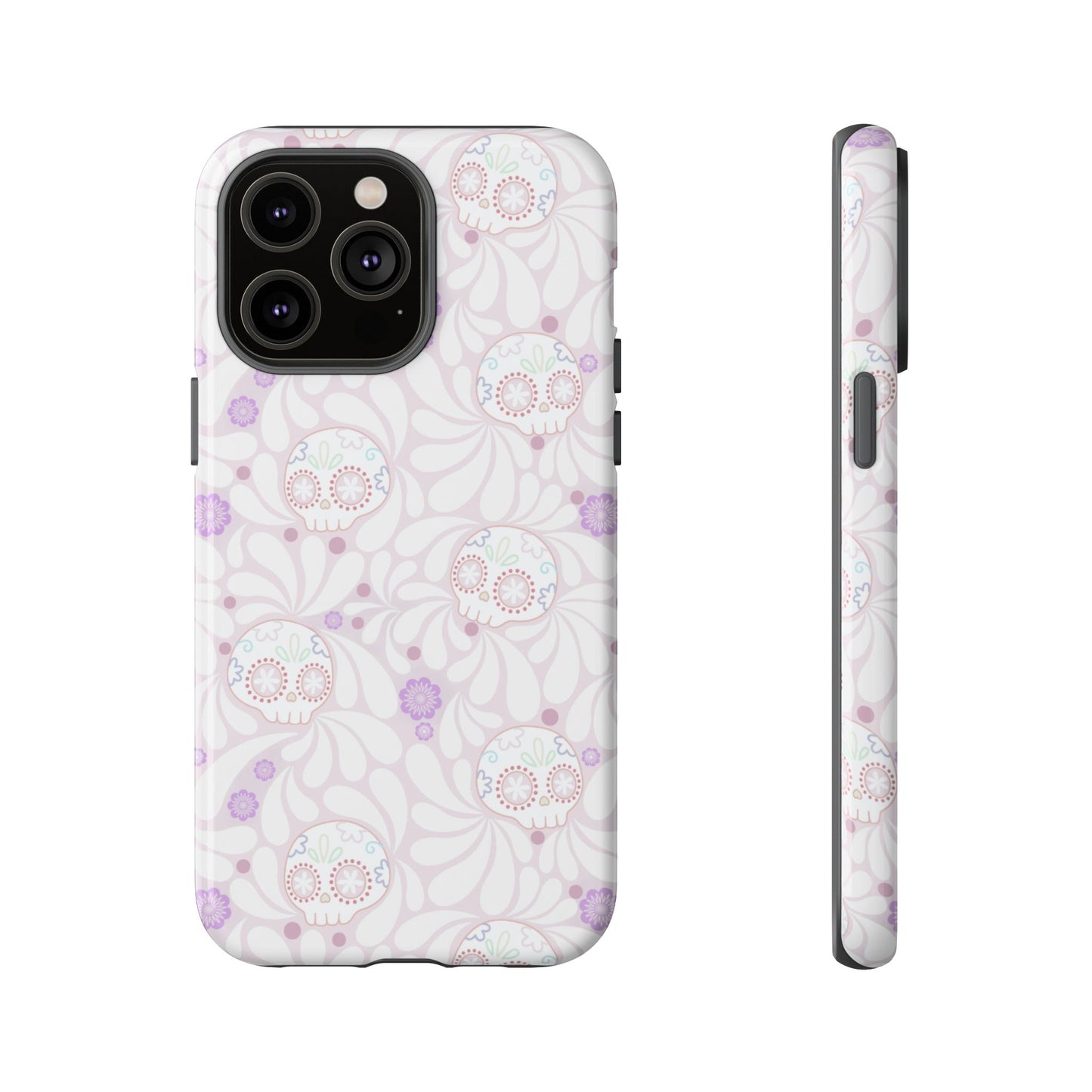 Corazón de Calavera Phone Case