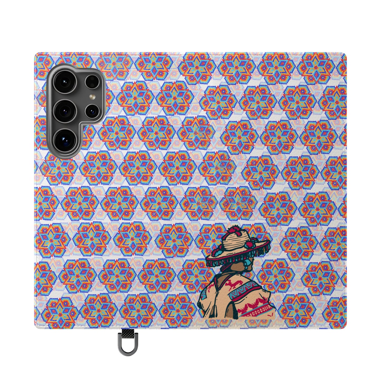 Corazón Huichol Flip Cases