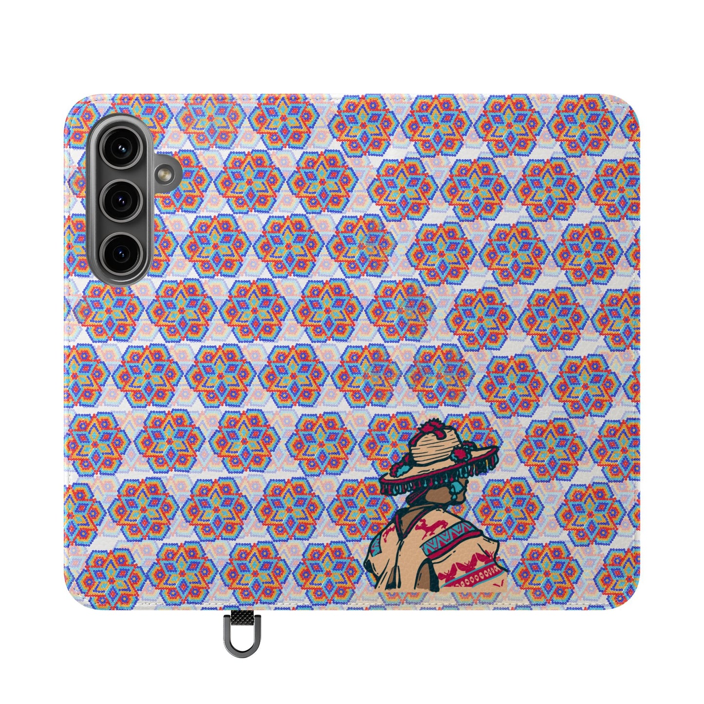 Corazón Huichol Flip Cases