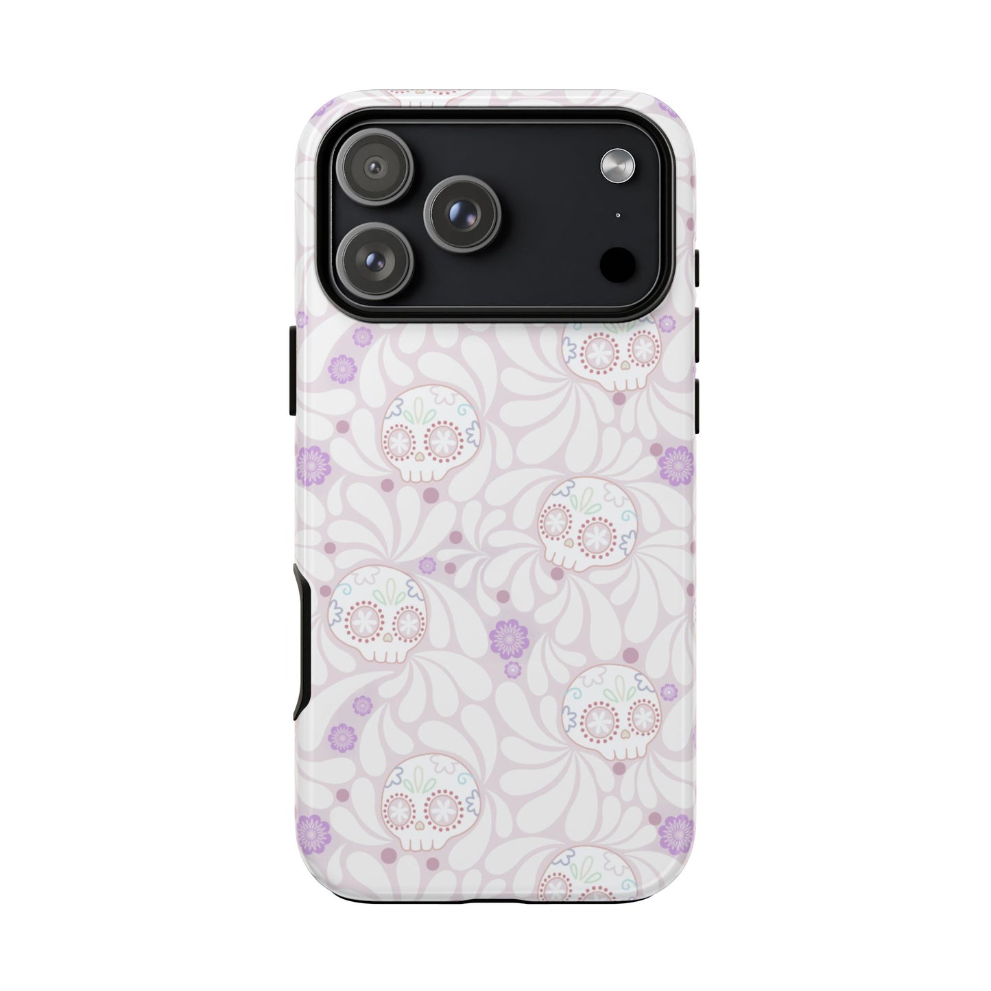Corazón de Calavera Phone Case