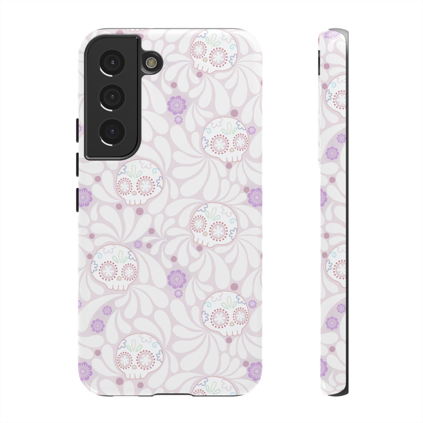Corazón de Calavera Phone Case