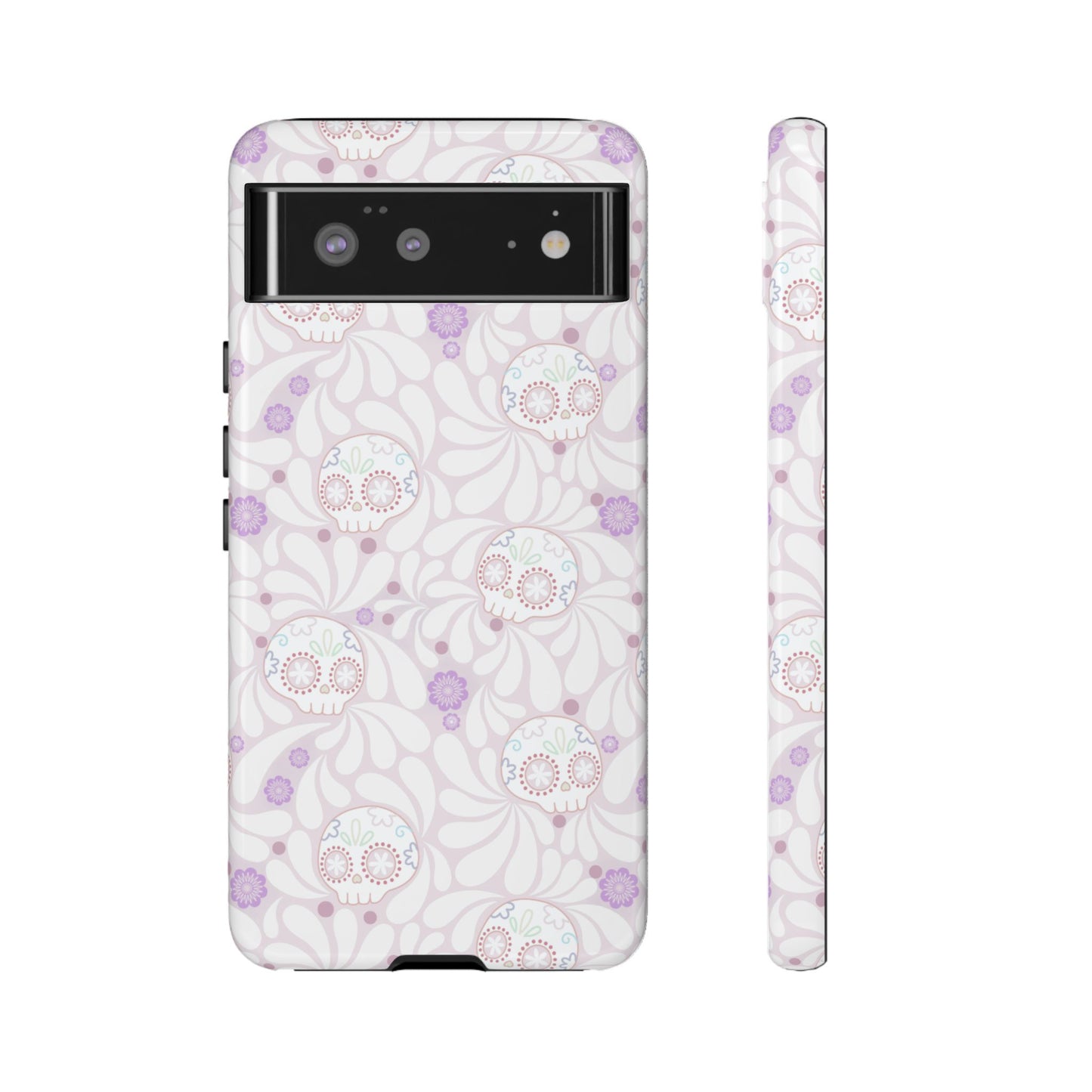Corazón de Calavera Phone Case