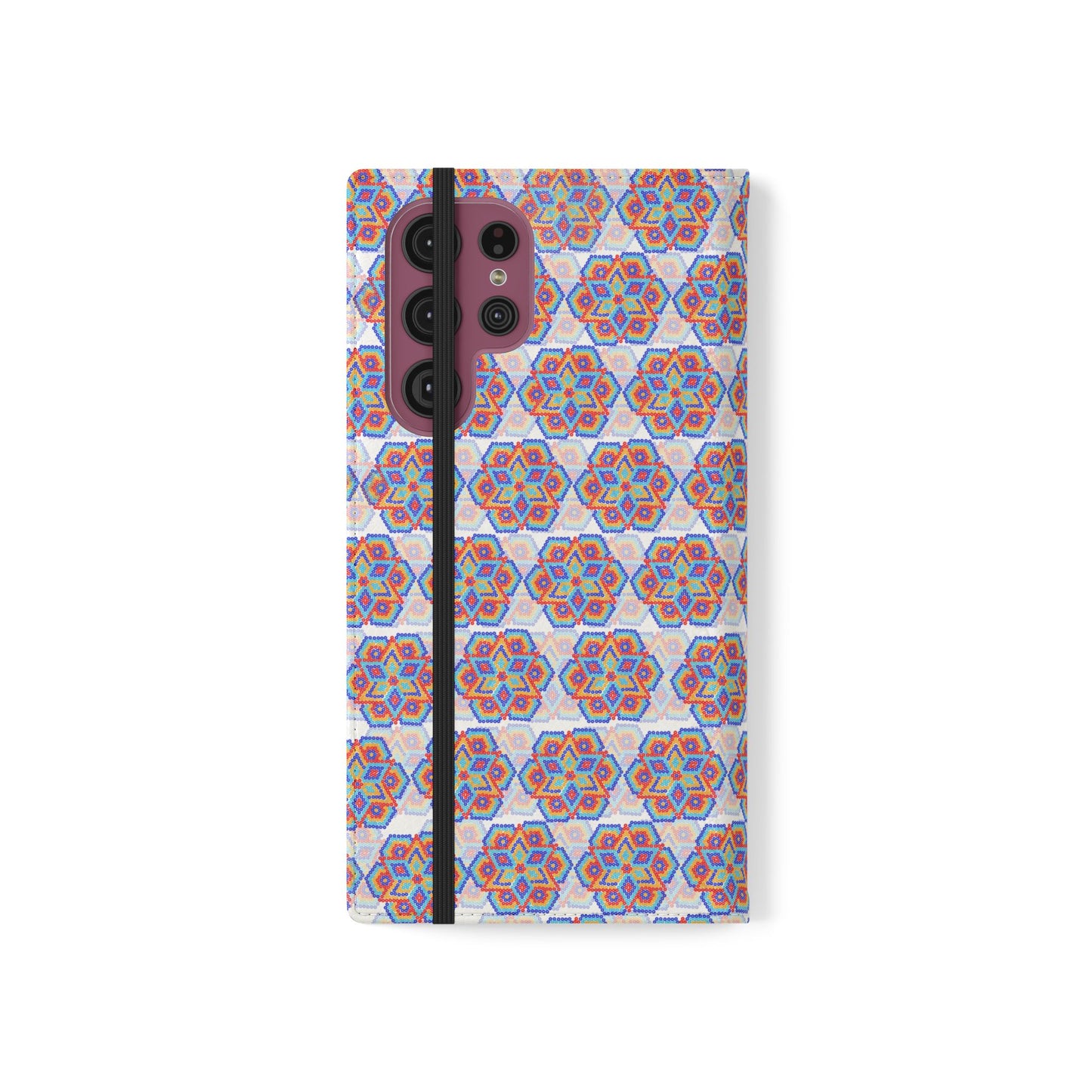 Corazón Huichol Flip Cases