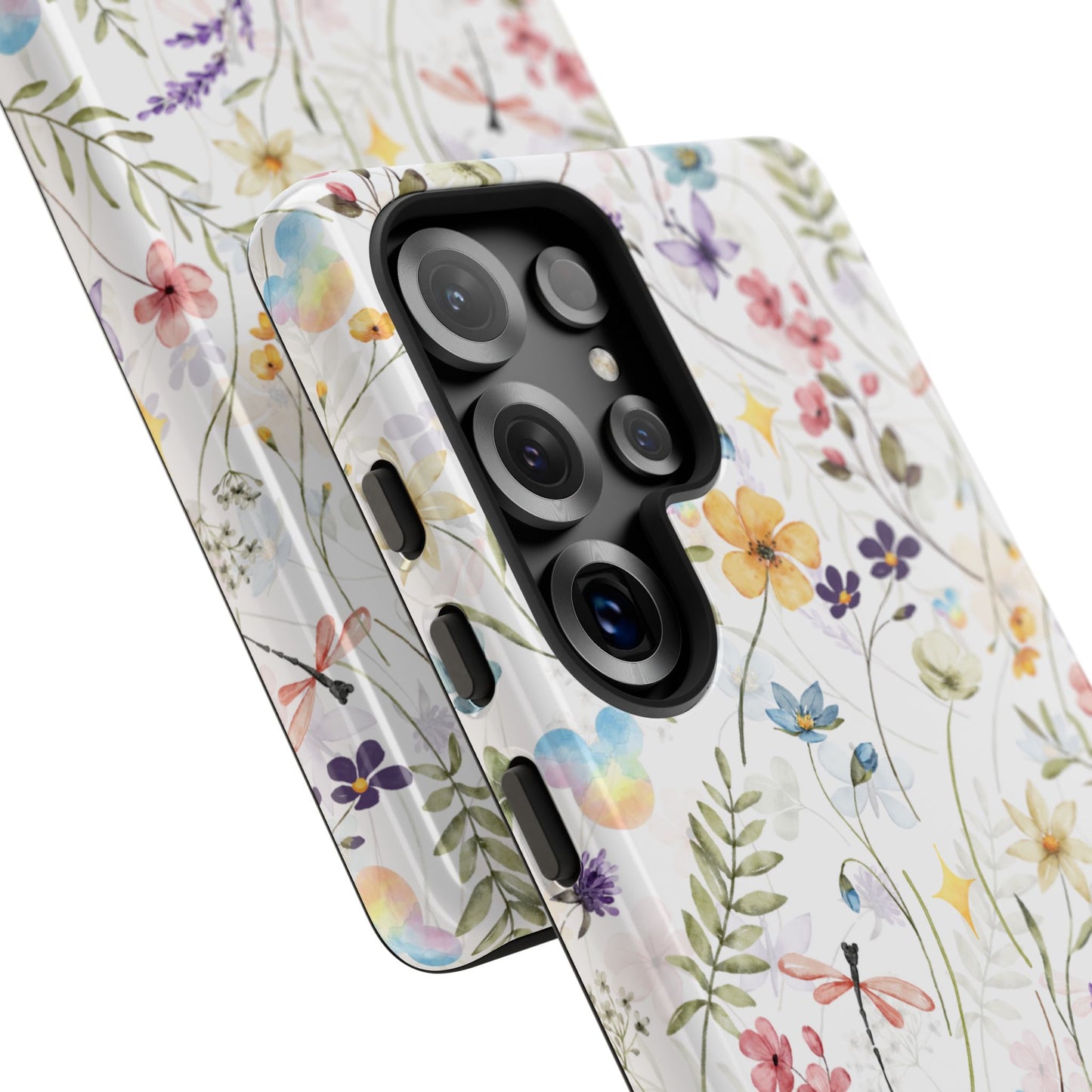 Floral Mickey Mouse Watercolor Design