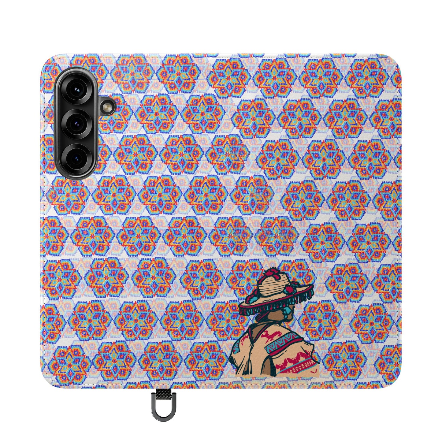 Corazón Huichol Flip Cases