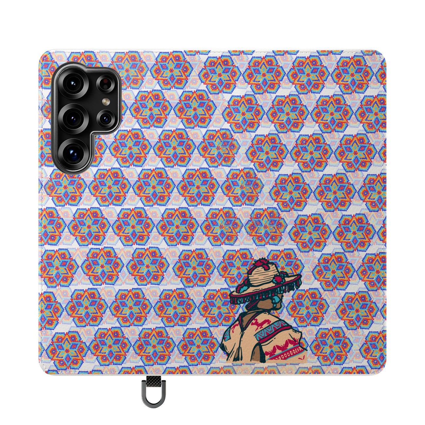 Corazón Huichol Flip Cases