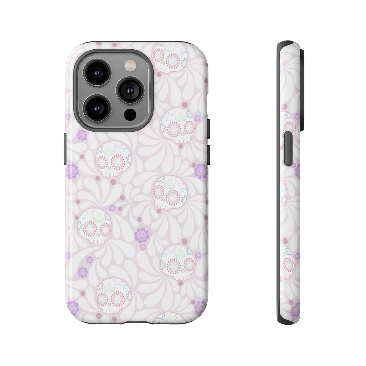 Corazón de Calavera Phone Case
