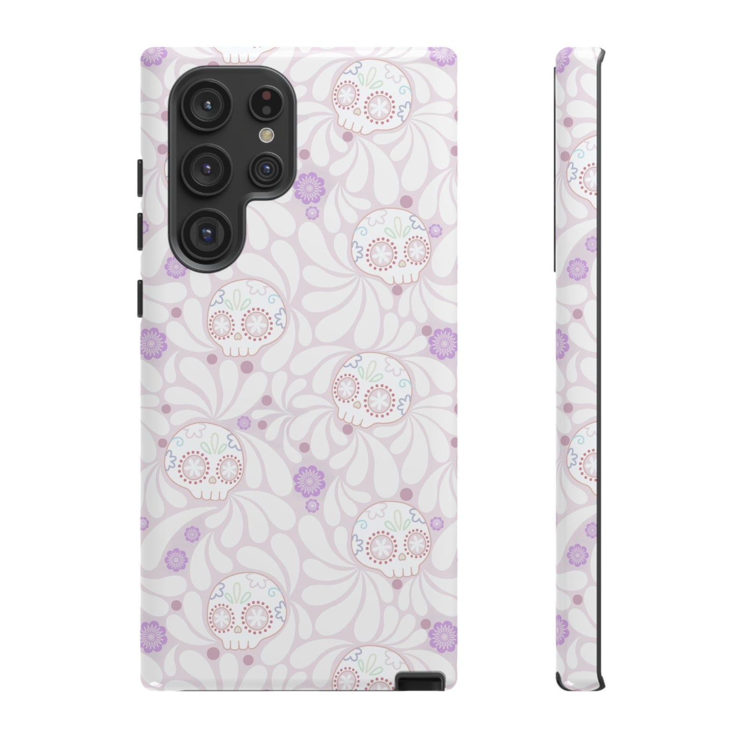 Corazón de Calavera Phone Case
