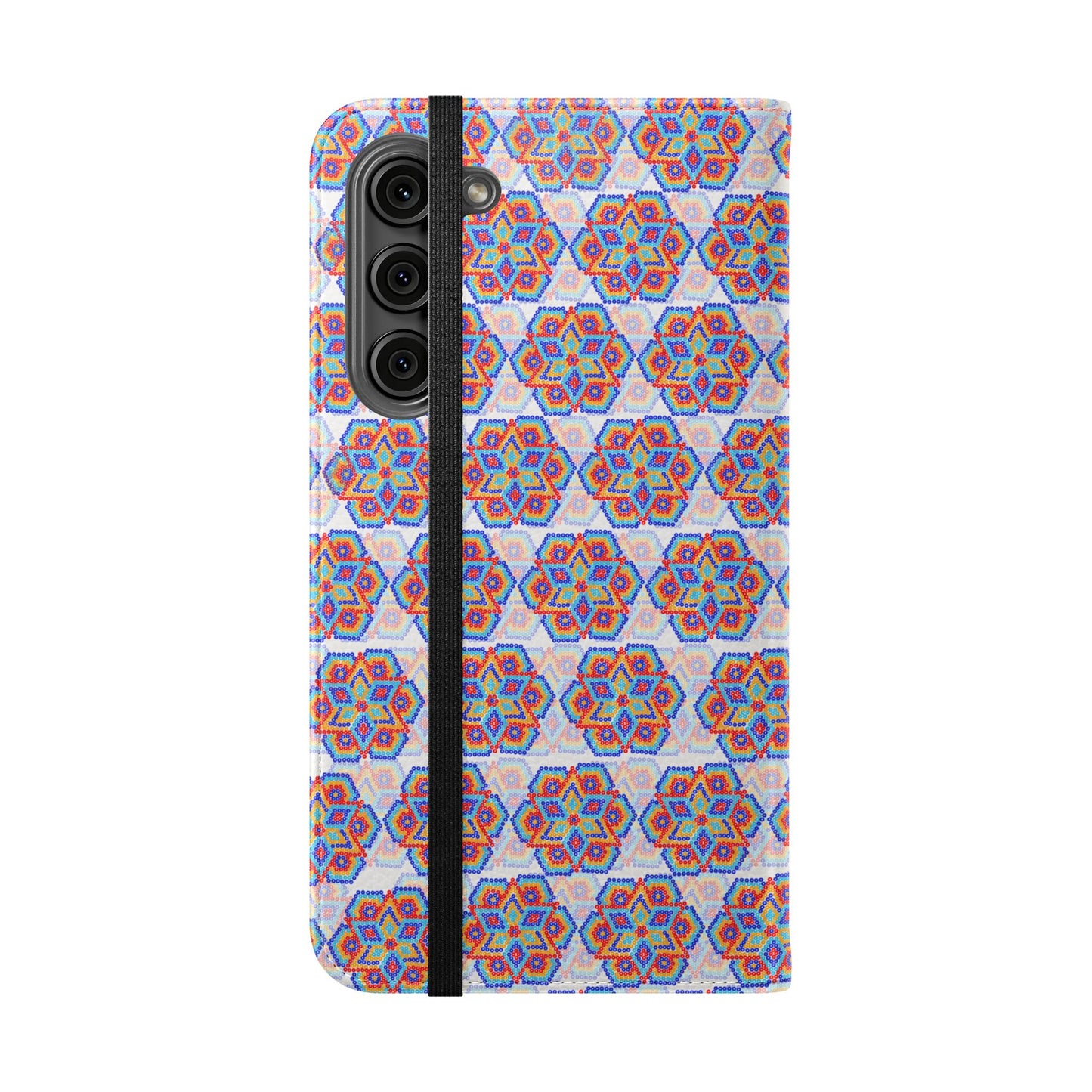 Corazón Huichol Flip Cases