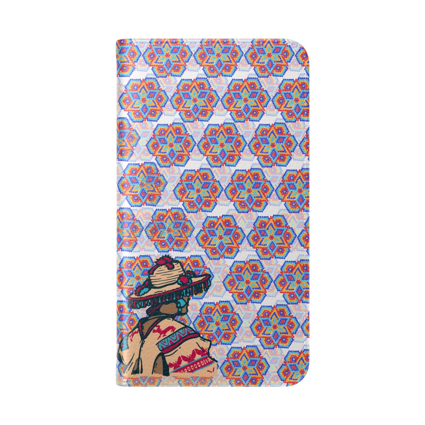 Corazón Huichol Flip Cases