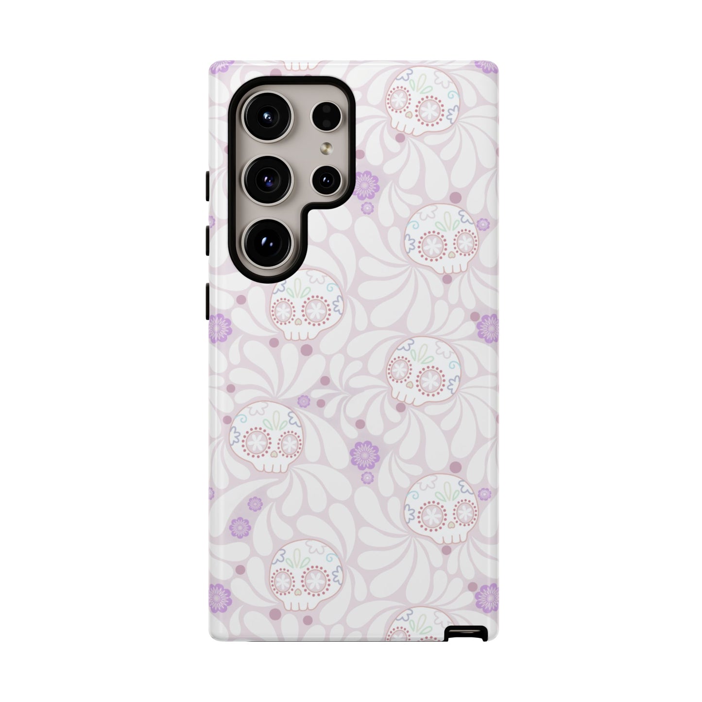Corazón de Calavera Phone Case