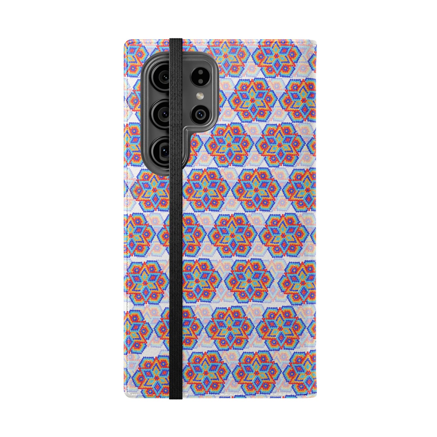 Corazón Huichol Flip Cases