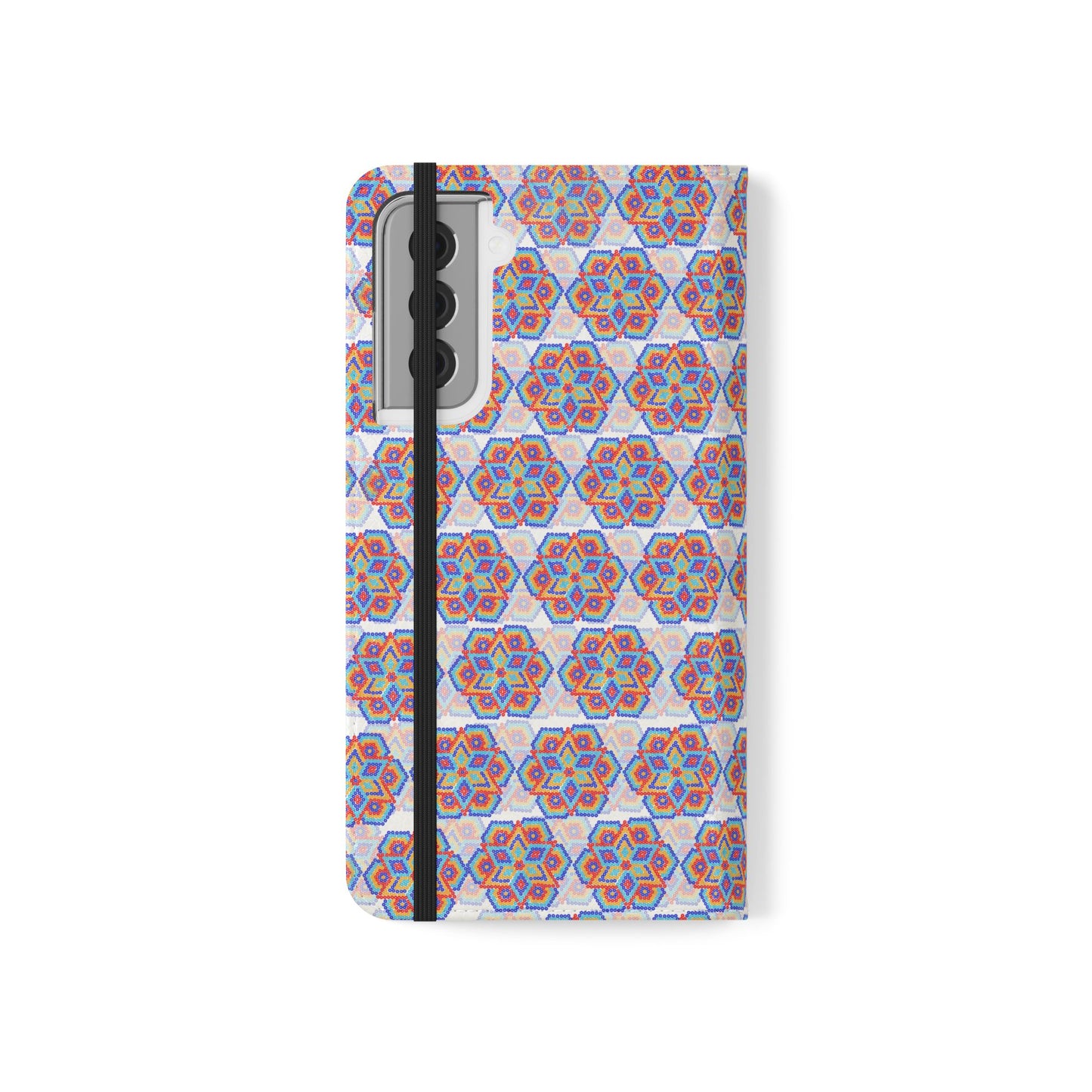 Corazón Huichol Flip Cases
