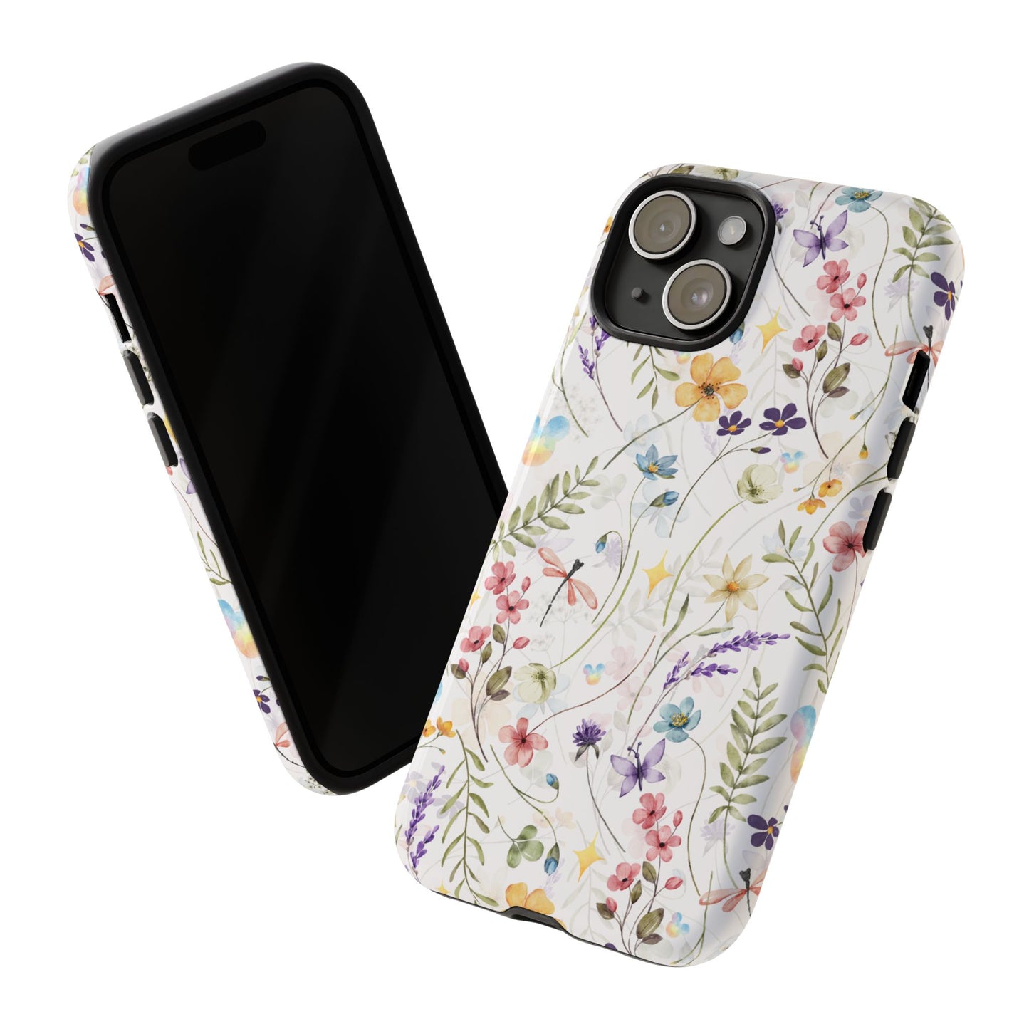 Floral Mickey Mouse Watercolor Design