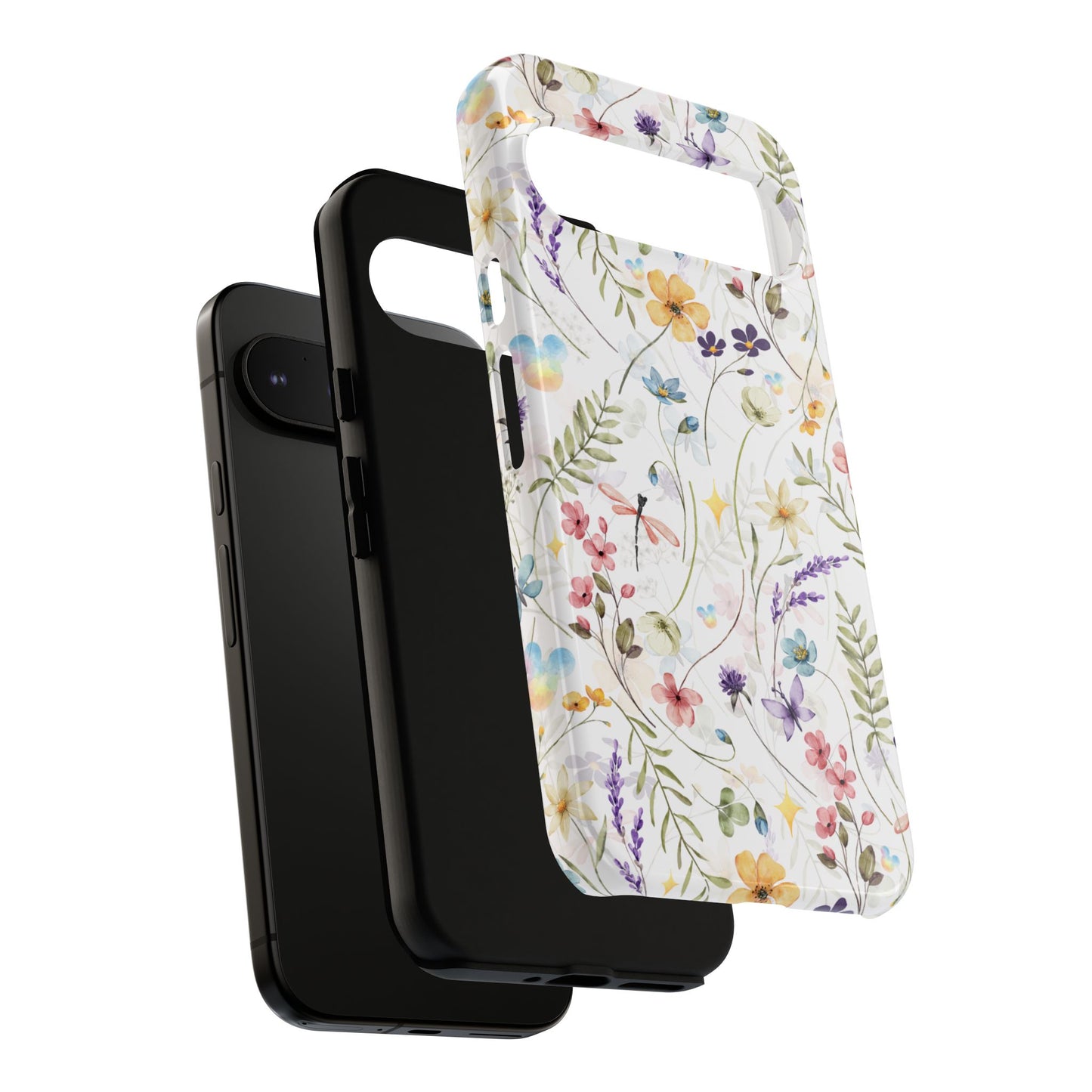 Floral Mickey Mouse Watercolor Design