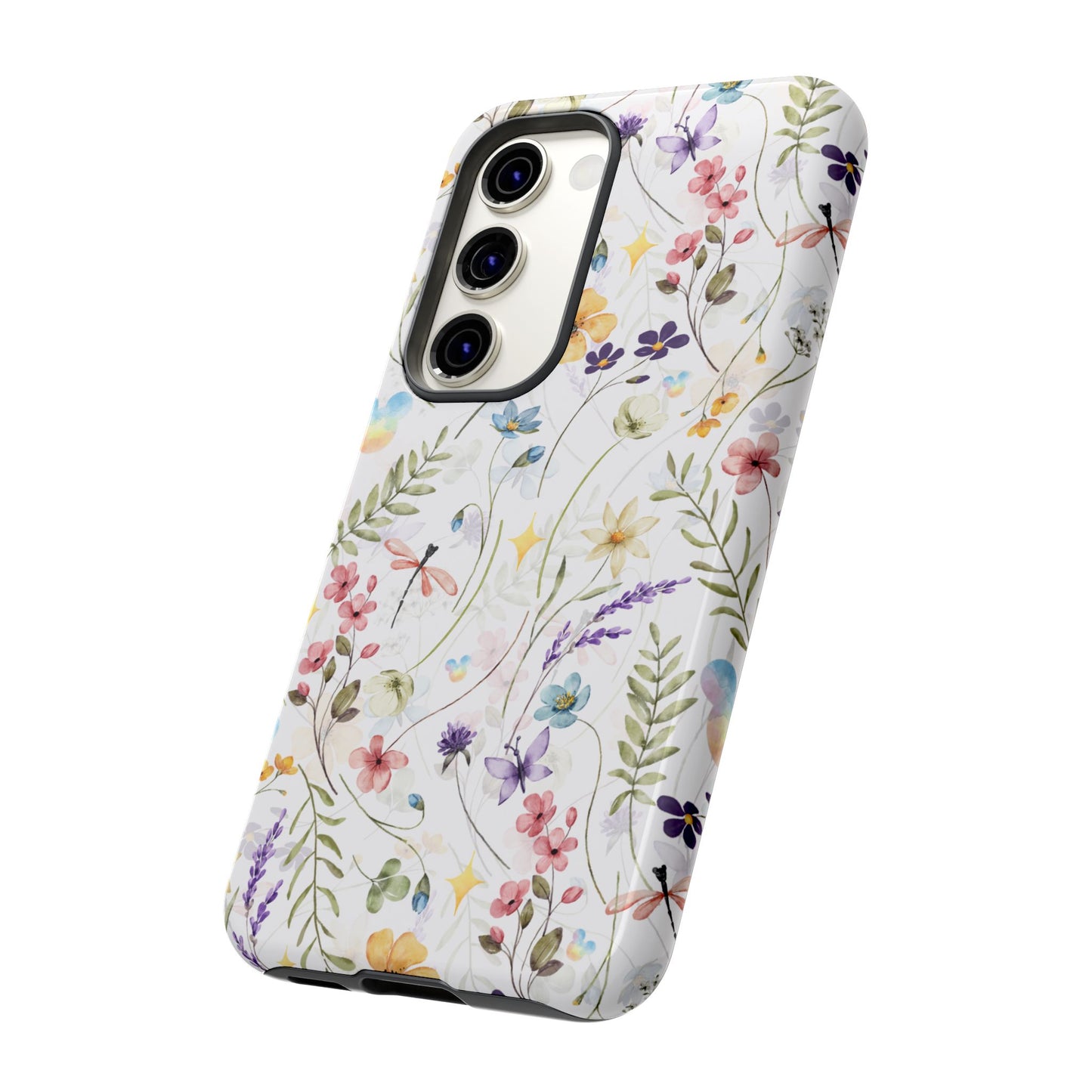 Floral Mickey Mouse Watercolor Design