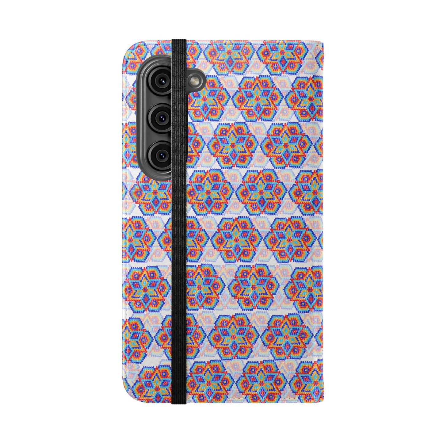 Corazón Huichol Flip Cases