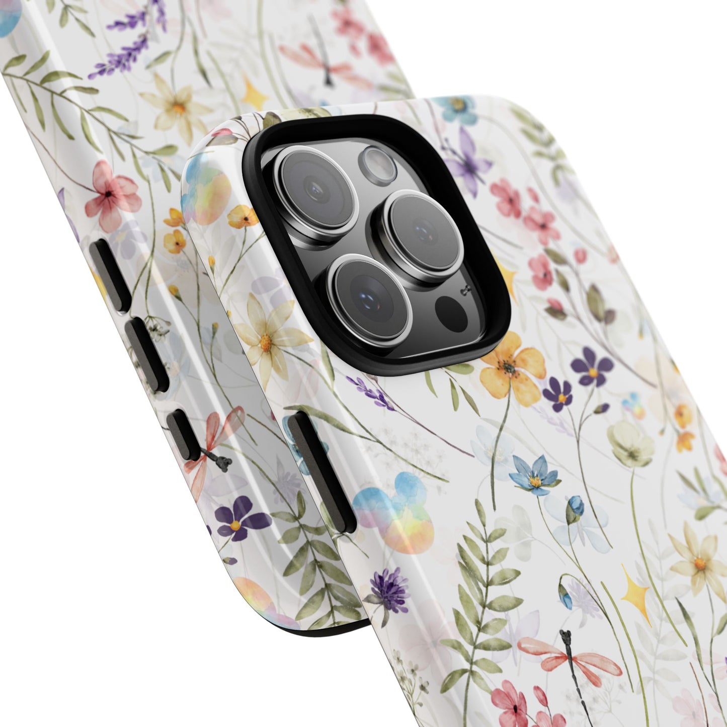 Floral Mickey Mouse Watercolor Design