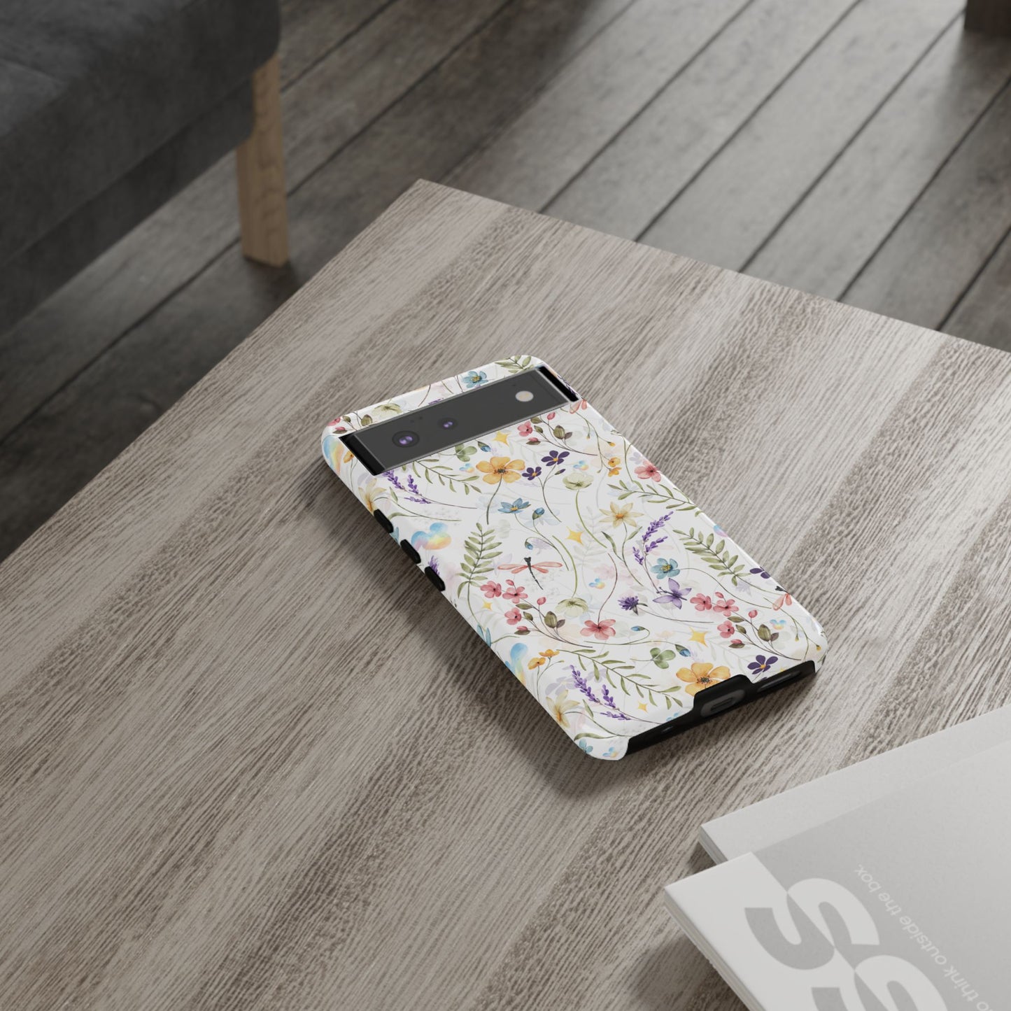 Floral Mickey Mouse Watercolor Design