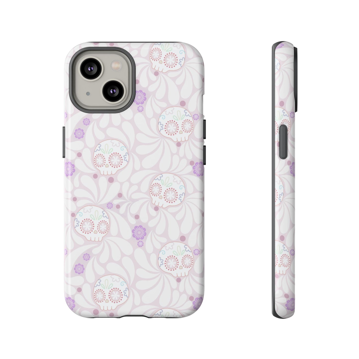 Corazón de Calavera Phone Case