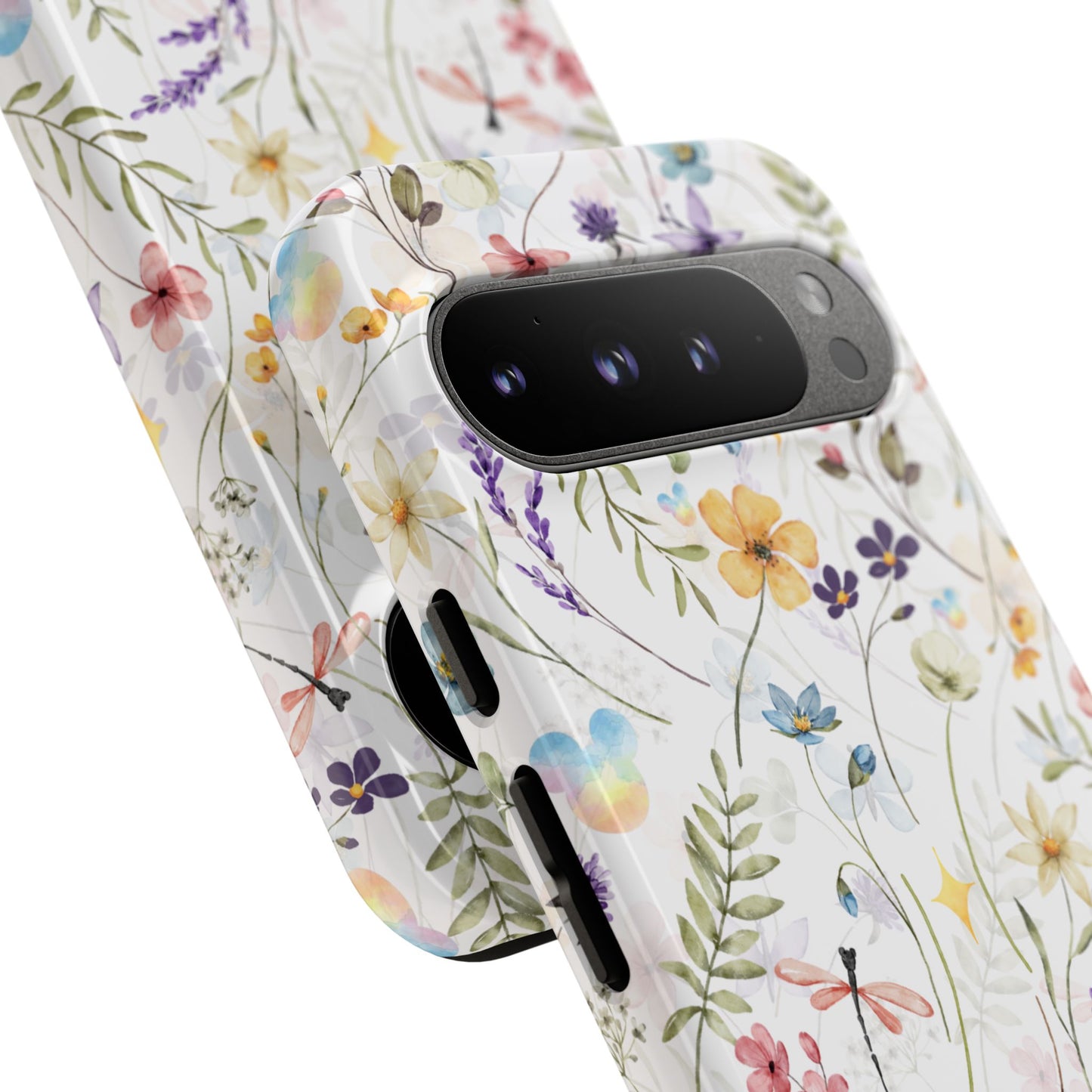 Floral Mickey Mouse Watercolor Design