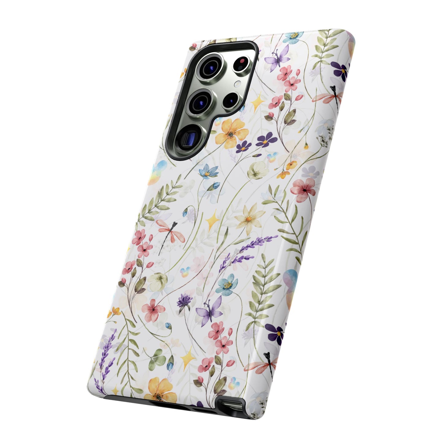 Floral Mickey Mouse Watercolor Design