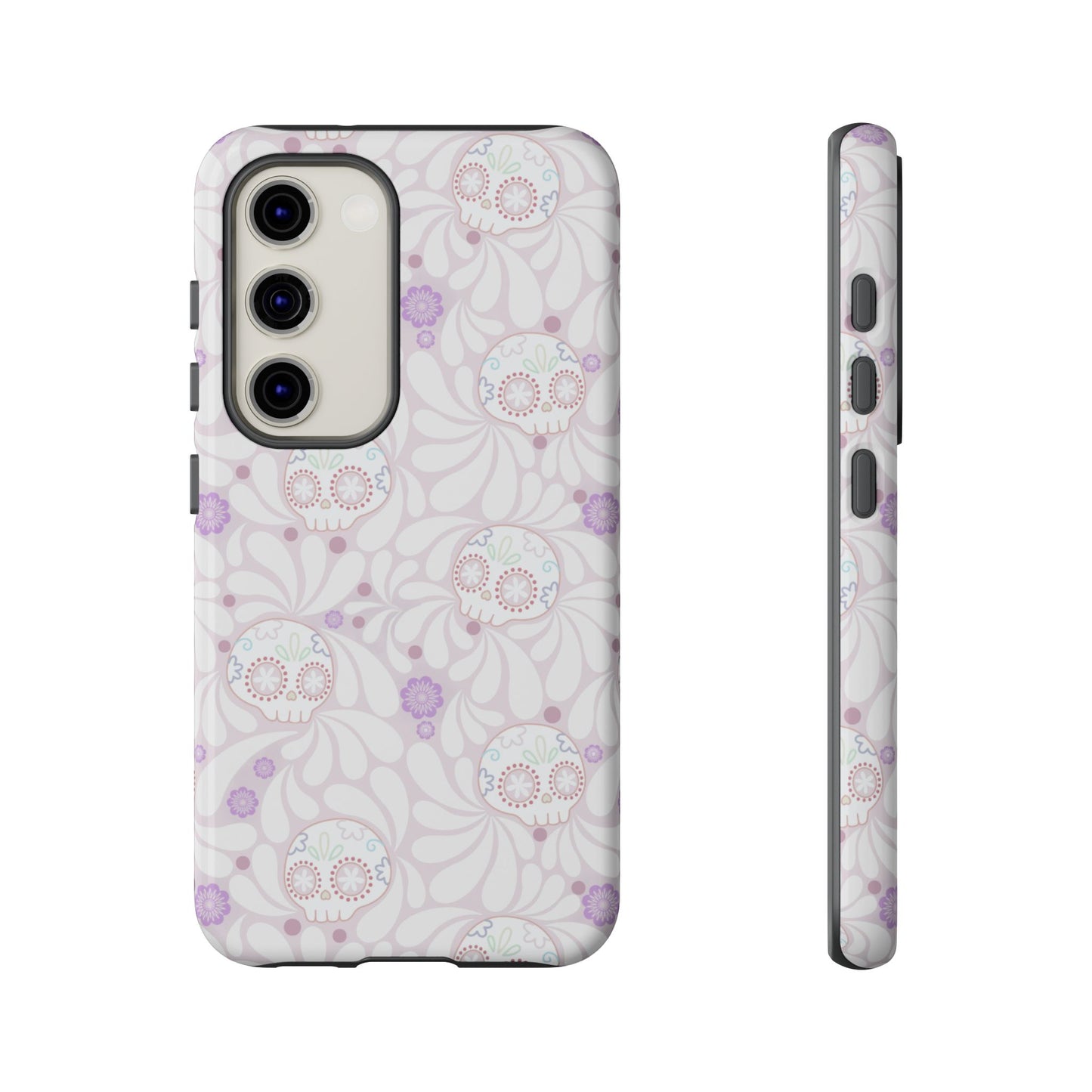Corazón de Calavera Phone Case