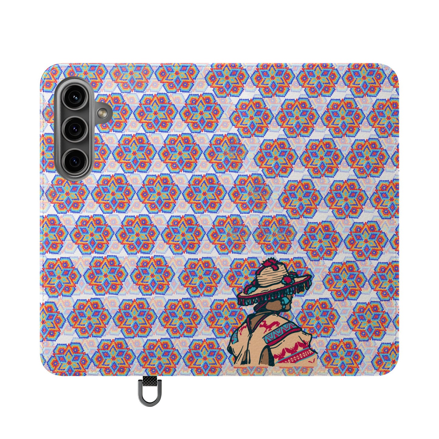 Corazón Huichol Flip Cases