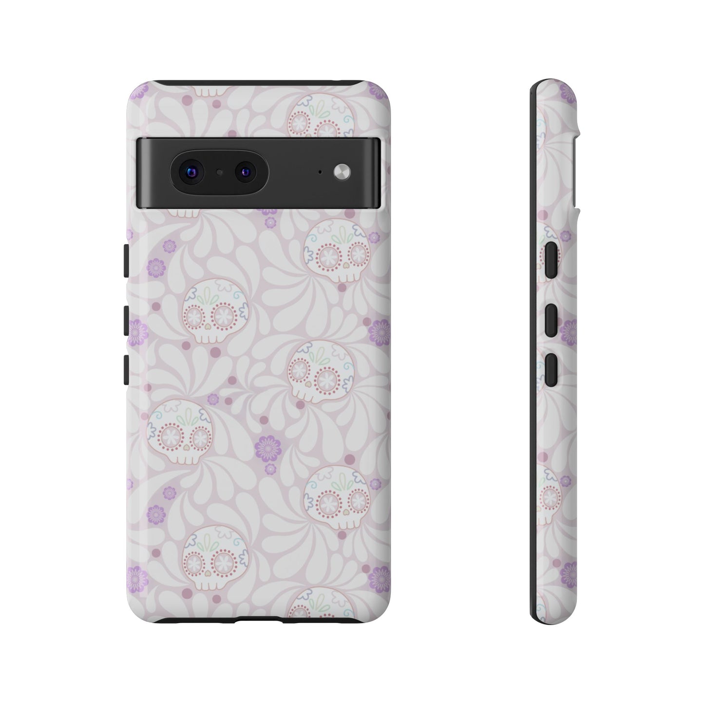 Corazón de Calavera Phone Case