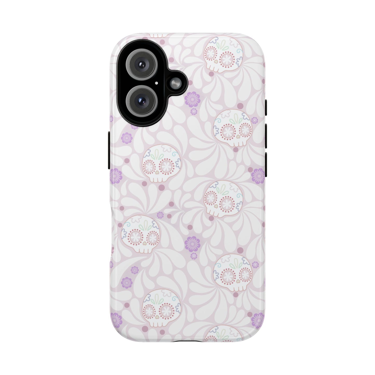 Corazón de Calavera Phone Case